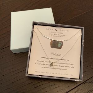 Luna Norte Necklace Set - Labradorite